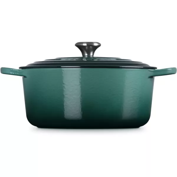Le Creuset Enameled Cast Iron Signature Round Dutch Oven, 5.5 qt., Rhone