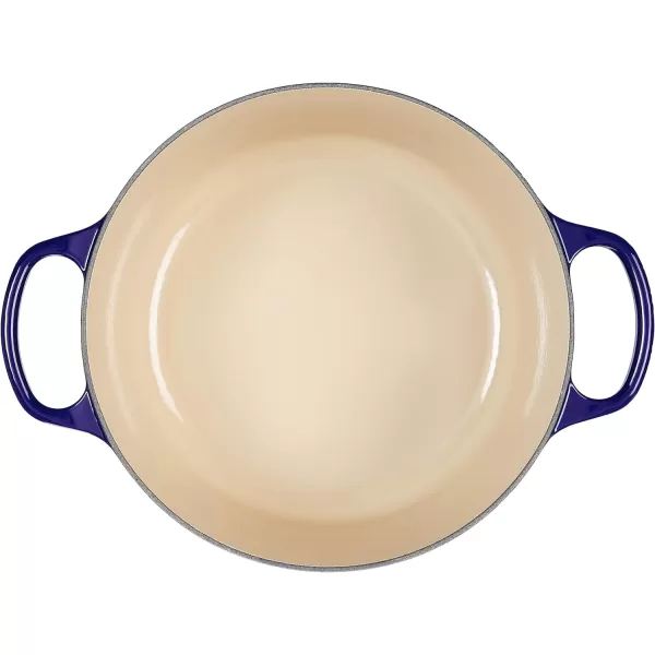 Le Creuset Enameled Cast Iron Signature Round Dutch Oven, 5.5 qt., Rhone