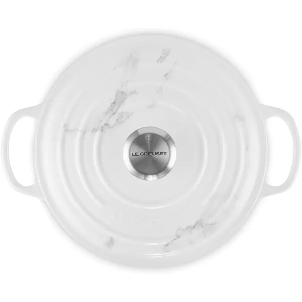 Le Creuset Enameled Cast Iron Signature Round Dutch Oven, 5.5 qt., Rhone