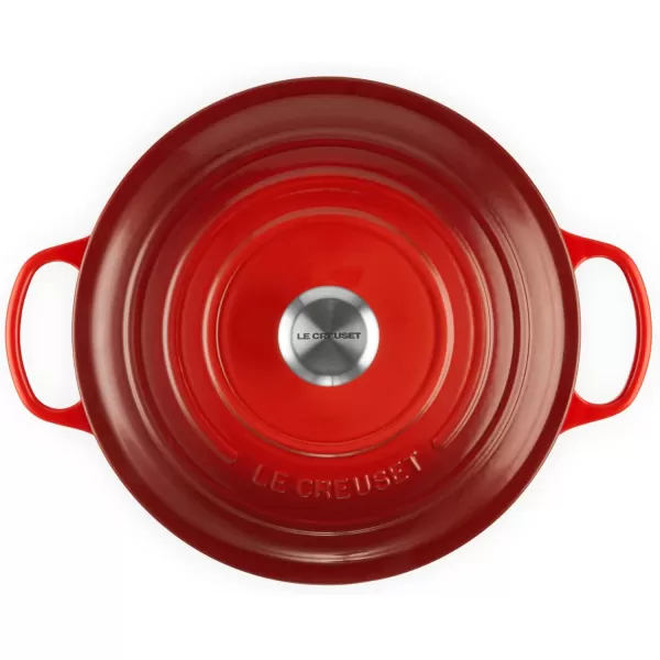 Le Creuset Enameled Cast Iron Signature Round Dutch Oven, 5.5 qt., Rhone