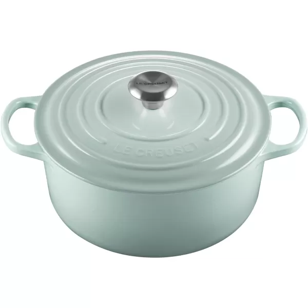 Le Creuset Enameled Cast Iron Signature Round Dutch Oven, 5.5 qt., Rhone