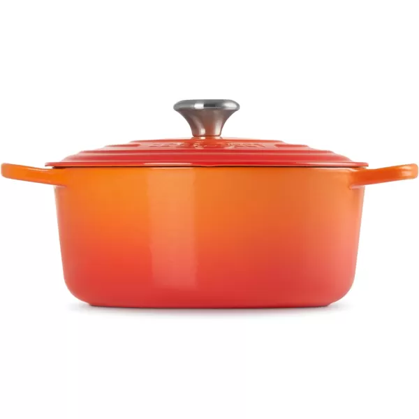 Le Creuset Enameled Cast Iron Signature Round Dutch Oven, 5.5 qt., Rhone