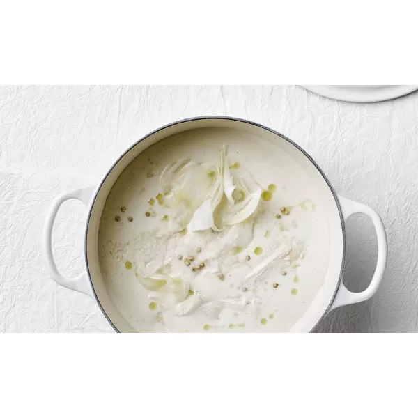 Le Creuset Enameled Cast Iron Signature Round Dutch Oven, 5.5 qt., Rhone