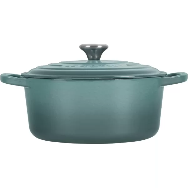 Le Creuset Enameled Cast Iron Signature Round Dutch Oven, 5.5 qt., Rhone