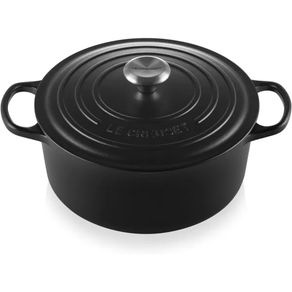 Le Creuset Enameled Cast Iron Signature Round Dutch Oven, 5.5 qt., Rhone