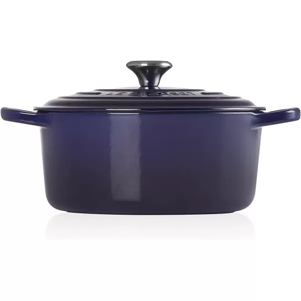Le Creuset Enameled Cast Iron Signature Round Dutch Oven, 5.5 qt., Rhone