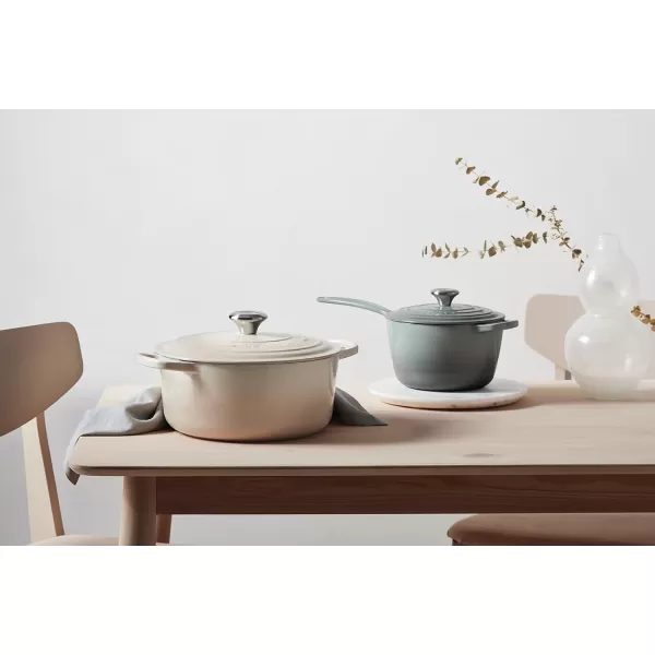 Le Creuset Enameled Cast Iron Signature Round Dutch Oven, 5.5 qt., Rhone