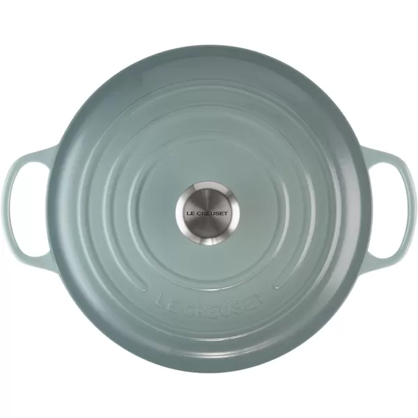 Le Creuset Enameled Cast Iron Signature Round Dutch Oven, 5.5 qt., Rhone