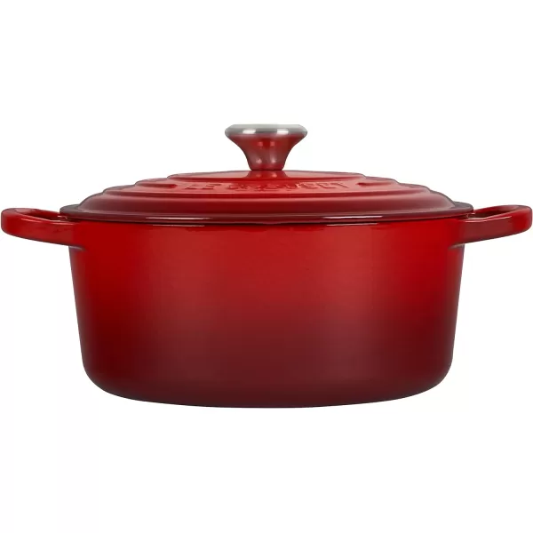 Le Creuset Enameled Cast Iron Signature Round Dutch Oven, 5.5 qt., Rhone