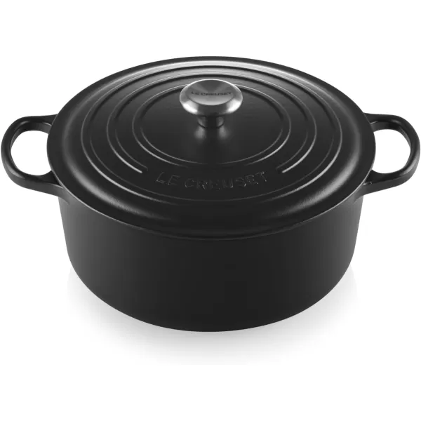 Le Creuset Enameled Cast Iron Signature Round Dutch Oven, 5.5 qt., Rhone