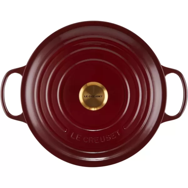 Le Creuset Enameled Cast Iron Signature Round Dutch Oven, 5.5 qt., Rhone