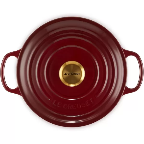 Le Creuset Enameled Cast Iron Signature Round Dutch Oven, 5.5 qt., Rhone