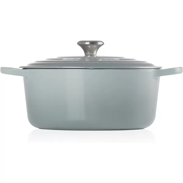 Le Creuset Enameled Cast Iron Signature Round Dutch Oven, 5.5 qt., Rhone