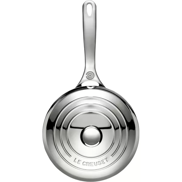 Le Creuset Tri-Ply Stainless Steel 3.5 Quart Saucier Pan