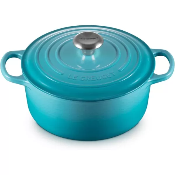 Le Creuset Enameled Cast Iron Signature Round Dutch Oven, 5.5 qt., Rhone
