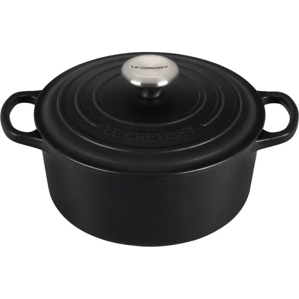 Le Creuset Enameled Cast Iron Signature Round Dutch Oven, 5.5 qt., Rhone