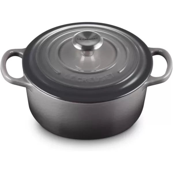 Le Creuset Enameled Cast Iron Signature Round Dutch Oven, 5.5 qt., Rhone