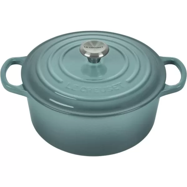 Le Creuset Enameled Cast Iron Signature Round Dutch Oven, 5.5 qt., Rhone