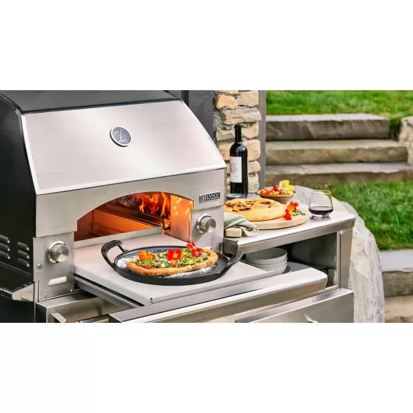 Le Creuset Alpine Outdoor Collection Enameled Cast Iron Pizza Pan, 15"