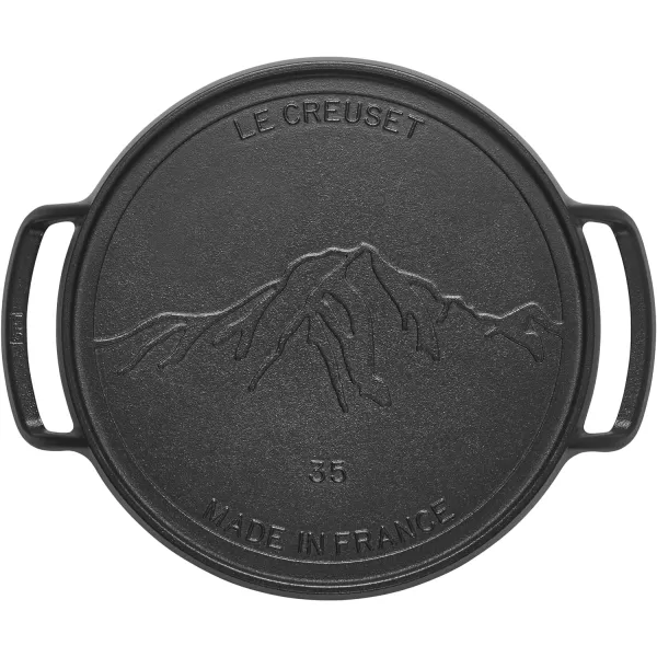 Le Creuset Alpine Outdoor Collection Enameled Cast Iron Pizza Pan, 15"