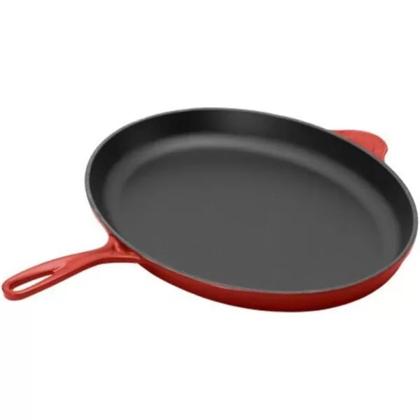 Le Creuset Enameled Cast-Iron 15.75 Inch Oval Skillet, Flame