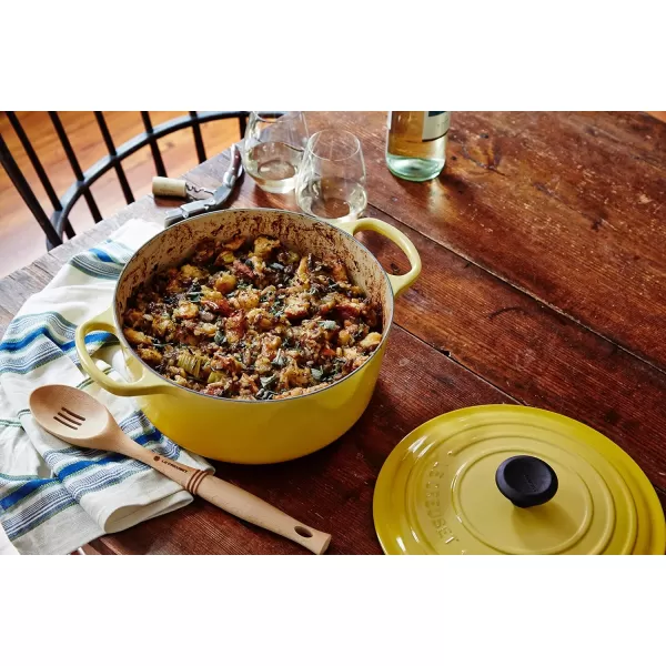 Le Creuset Revolution Scraping Spoon, 12.5" x 2.5", Wood