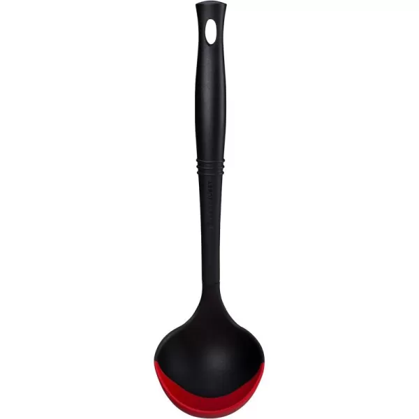 Le Creuset Revolution Bi-Material Slotted Turner, 13.5" x 2.5", Cerise)