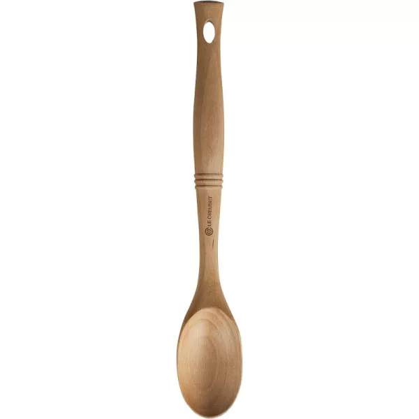 Le Creuset Revolution Scraping Spoon, 12.5" x 2.5", Wood