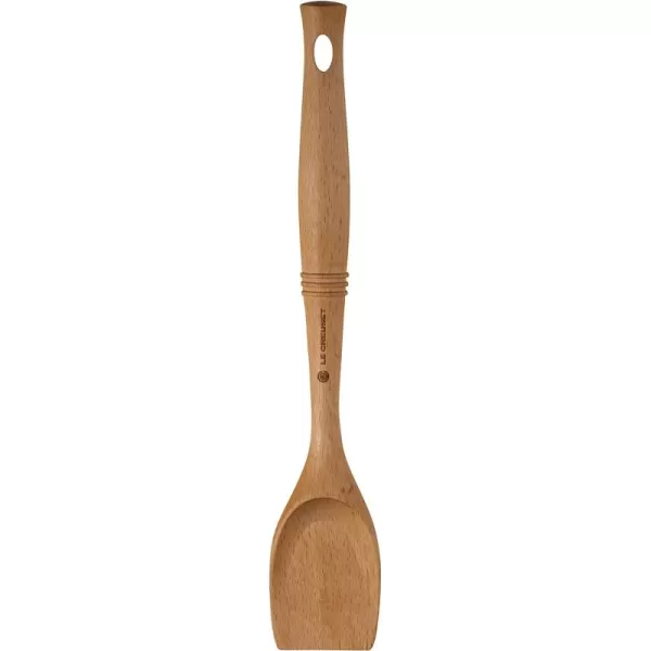 Le Creuset Revolution Scraping Spoon, 12.5" x 2.5", Wood