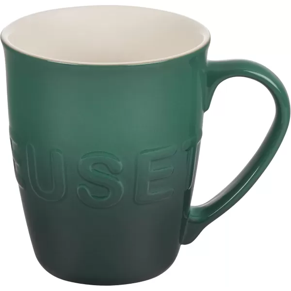 imageLe Creuset Stoneware 20 oz ExtraLarge Logo Coffee Mug Sea SaltArtichaut