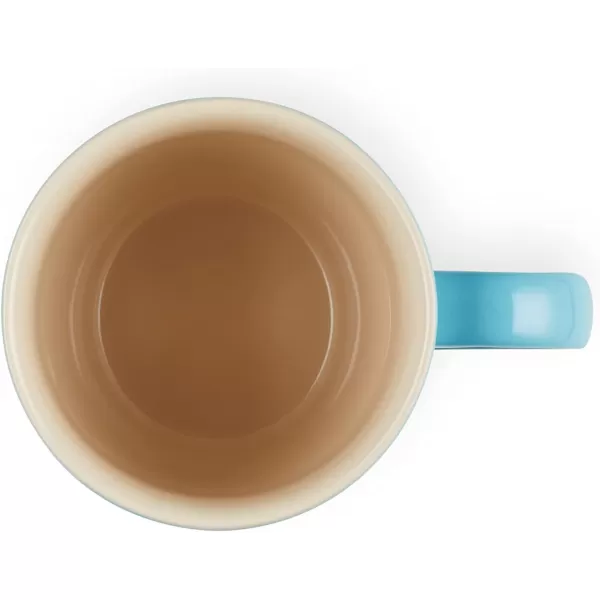 imageLe Creuset Stoneware 20 oz ExtraLarge Logo Coffee Mug Sea SaltCaribbean