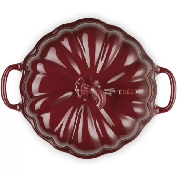 imageLe Creuset Stoneware Pumpkin Mini Cocotte 12 oz OliveRhone