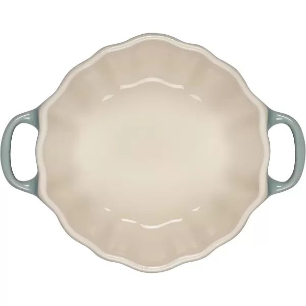 imageLe Creuset Stoneware Pumpkin Mini Cocotte 12 oz OliveSea Salt