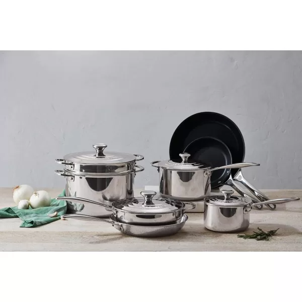 imageLe Creuset TriPly Stainless Steel 12 pc Cookware Set12 pc