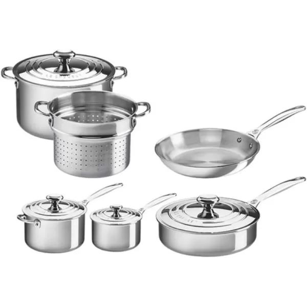 imageLe Creuset TriPly Stainless Steel 12 pc Cookware Set10 pc