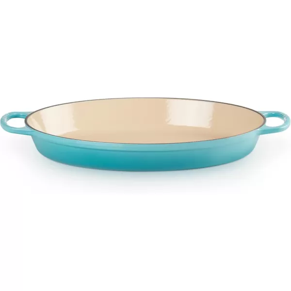 imageLe Creuset Enamel Cast Iron Signature Oval Baker 3 quart Cerise Cherry RedCaribbean