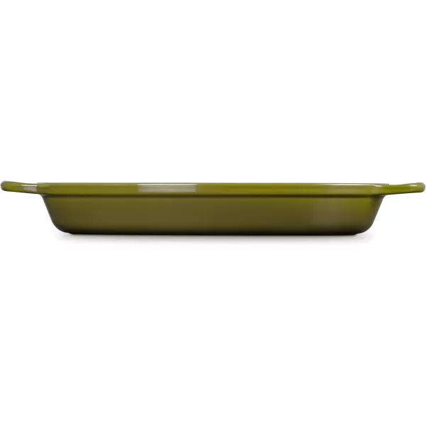 imageLe Creuset Enamel Cast Iron Signature Oval Baker 3 quart Cerise Cherry RedOlive