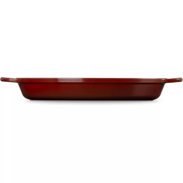 imageLe Creuset Enamel Cast Iron Signature Oval Baker 3 quart Cerise Cherry RedRhone