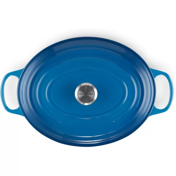 imageLe Creuset Enameled Cast Iron Signature Oval Dutch Oven 675 qt Sea SaltMarseille