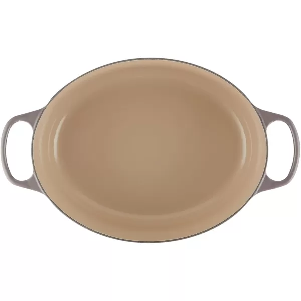 imageLe Creuset Enameled Cast Iron Signature Oval Dutch Oven 675 qt Sea SaltOyster