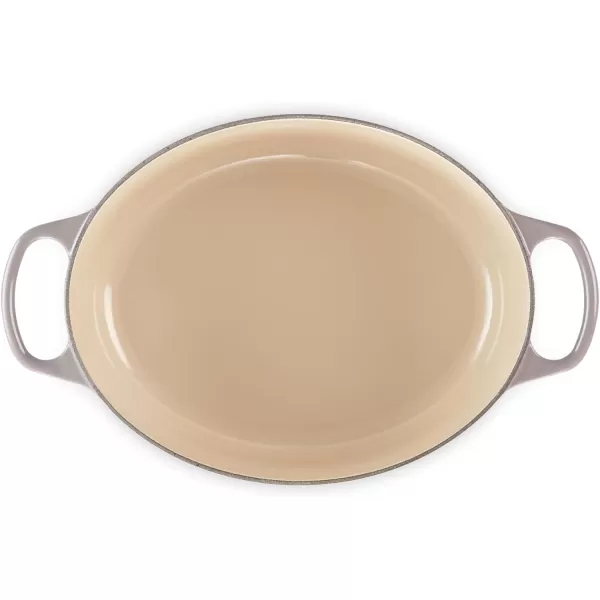 imageLe Creuset Enameled Cast Iron Signature Oval Dutch Oven 675 qt Sea SaltOyster