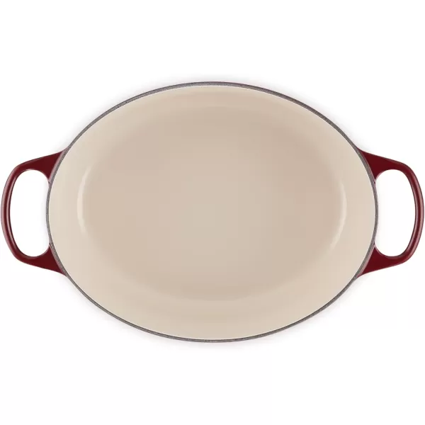 imageLe Creuset Enameled Cast Iron Signature Oval Dutch Oven 675 qt Sea SaltRhone