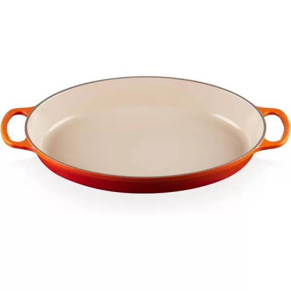 imageLe Creuset Enamel Cast Iron Signature Oval Baker 3 quart Cerise Cherry RedFlame