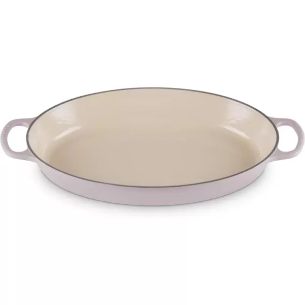 imageLe Creuset Enamel Cast Iron Signature Oval Baker 3 quart Cerise Cherry RedShallot