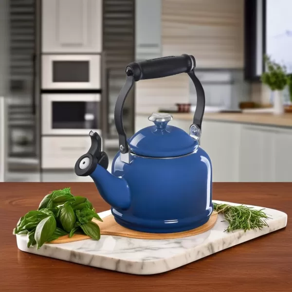imageLe Creuset Demi Tea Kettle with Metal Finishes 17 qt Stainless SteelMarseille
