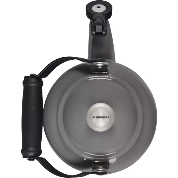 imageLe Creuset Demi Tea Kettle with Metal Finishes 17 qt Stainless SteelOyster