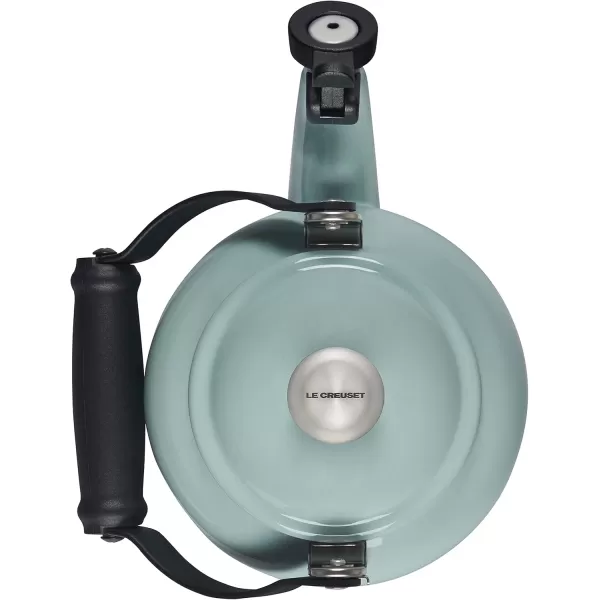 imageLe Creuset Demi Tea Kettle with Metal Finishes 17 qt Stainless SteelSea Salt