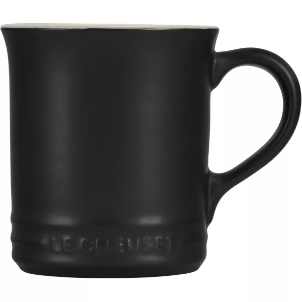 imageLe Creuset Enamel On Steel Demi Kettle ampamp Stoneware Set of 2 Mugs 125 qt Kettle ampamp 2 14 oz Mugs WhiteLicorice