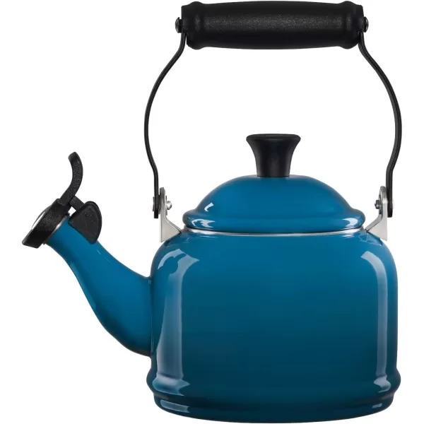 imageLe Creuset Stainless Steel Demi Tea Kettle 125 qtDeep Teal