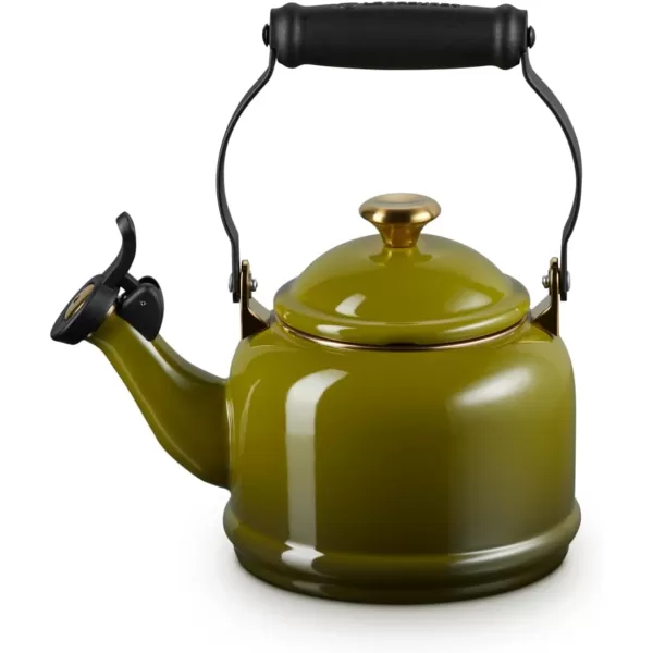 imageLe Creuset Stainless Steel Demi Tea Kettle 125 qtOlive